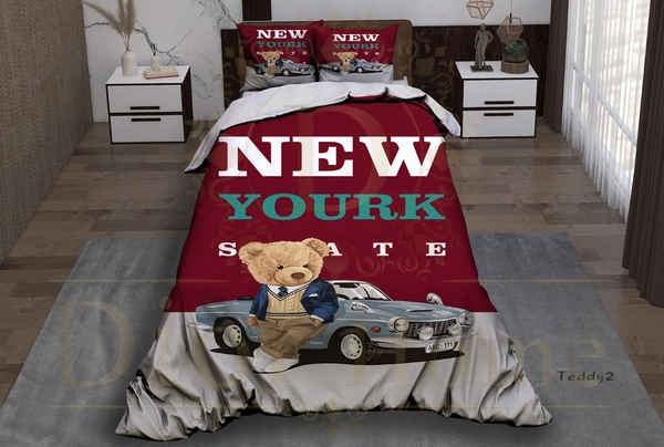 انواع روتختی های یکنفره مجموعه دیورهوم طرح Teddy2