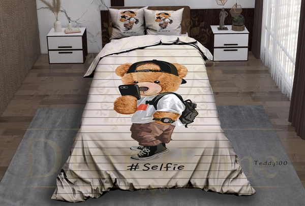 چاپ پارچه دیورهوم با طرح Teddy