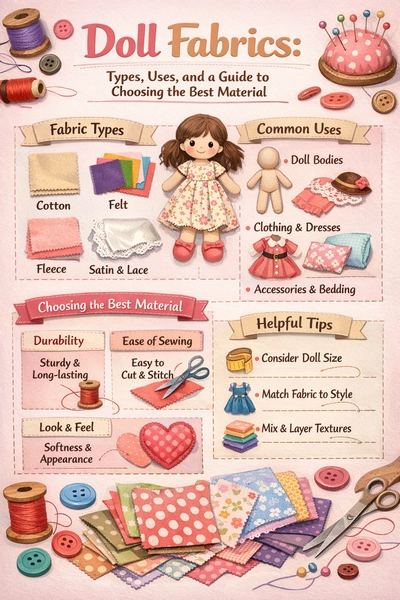 پارچه‌های عروسک